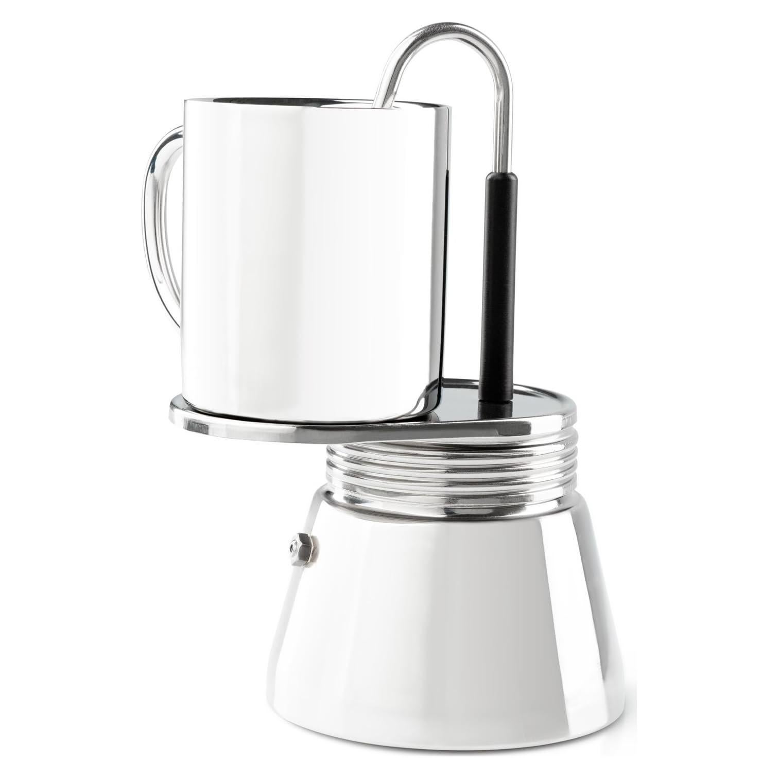 Cafetera Espresso Manual GSI Outdoors 4 Tazas Acero Inoxidable
