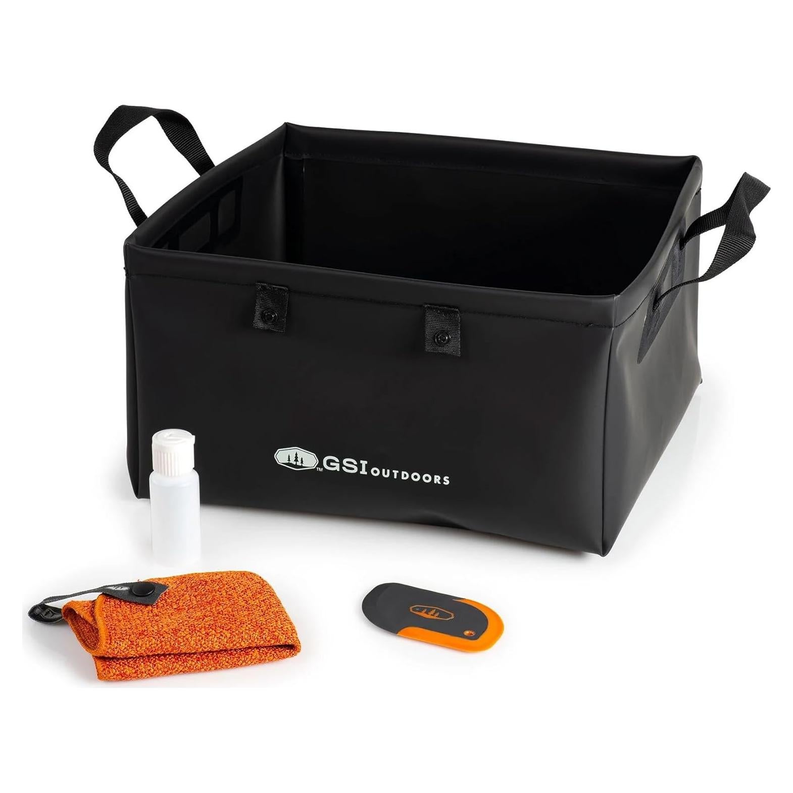 Juego de Limpieza de Fregadero Plegable GSI Outdoors 12L