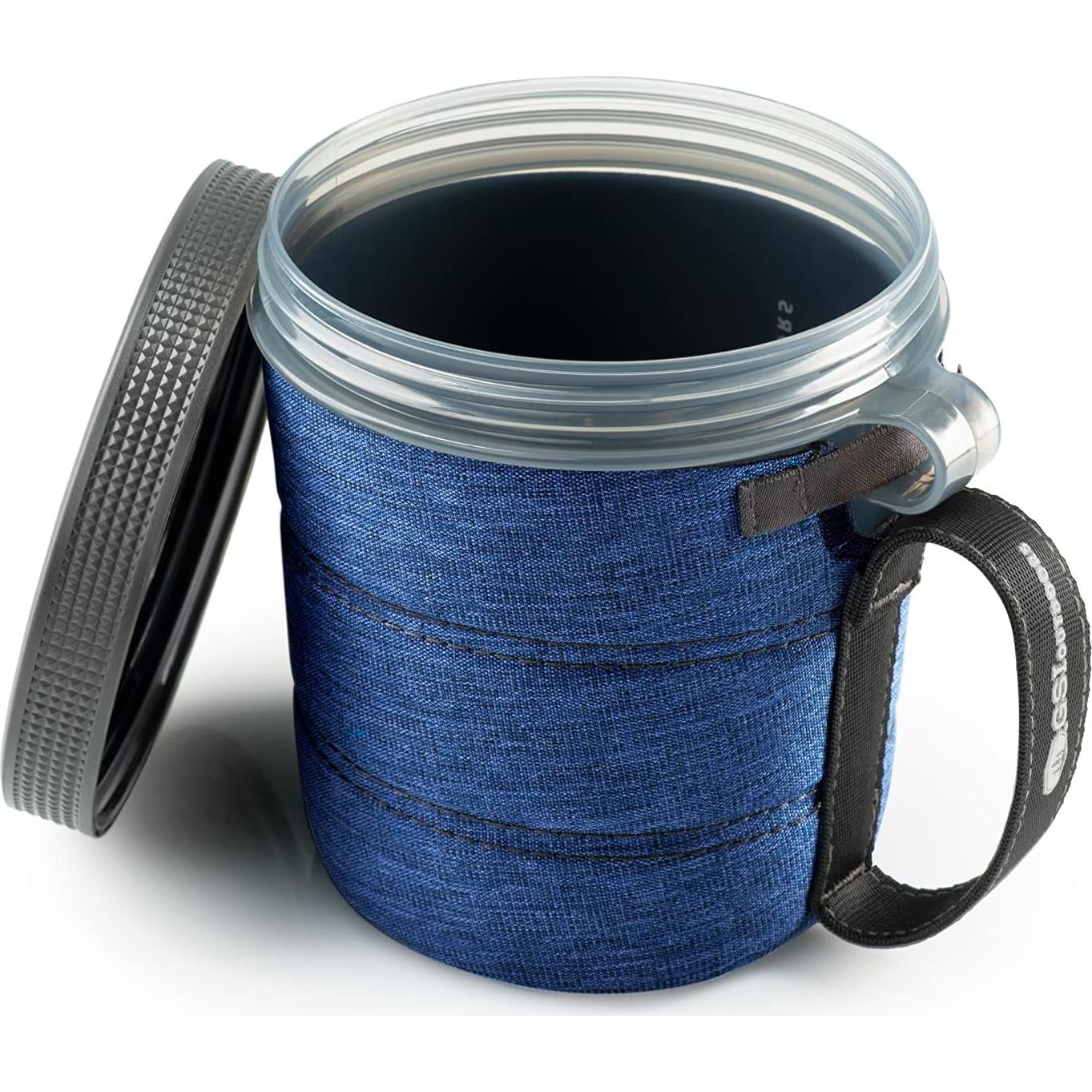 Taza GSI Outdoors Fairshare II 946 ml Azul Aislante Ligera