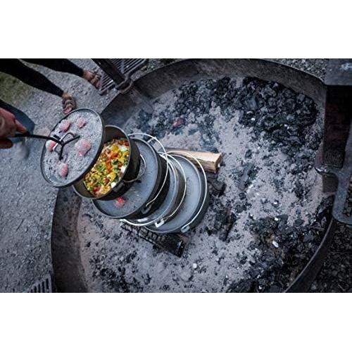 Levantador de Tapa de Horno Holandés GSI Outdoors 33 cm Acero Negro