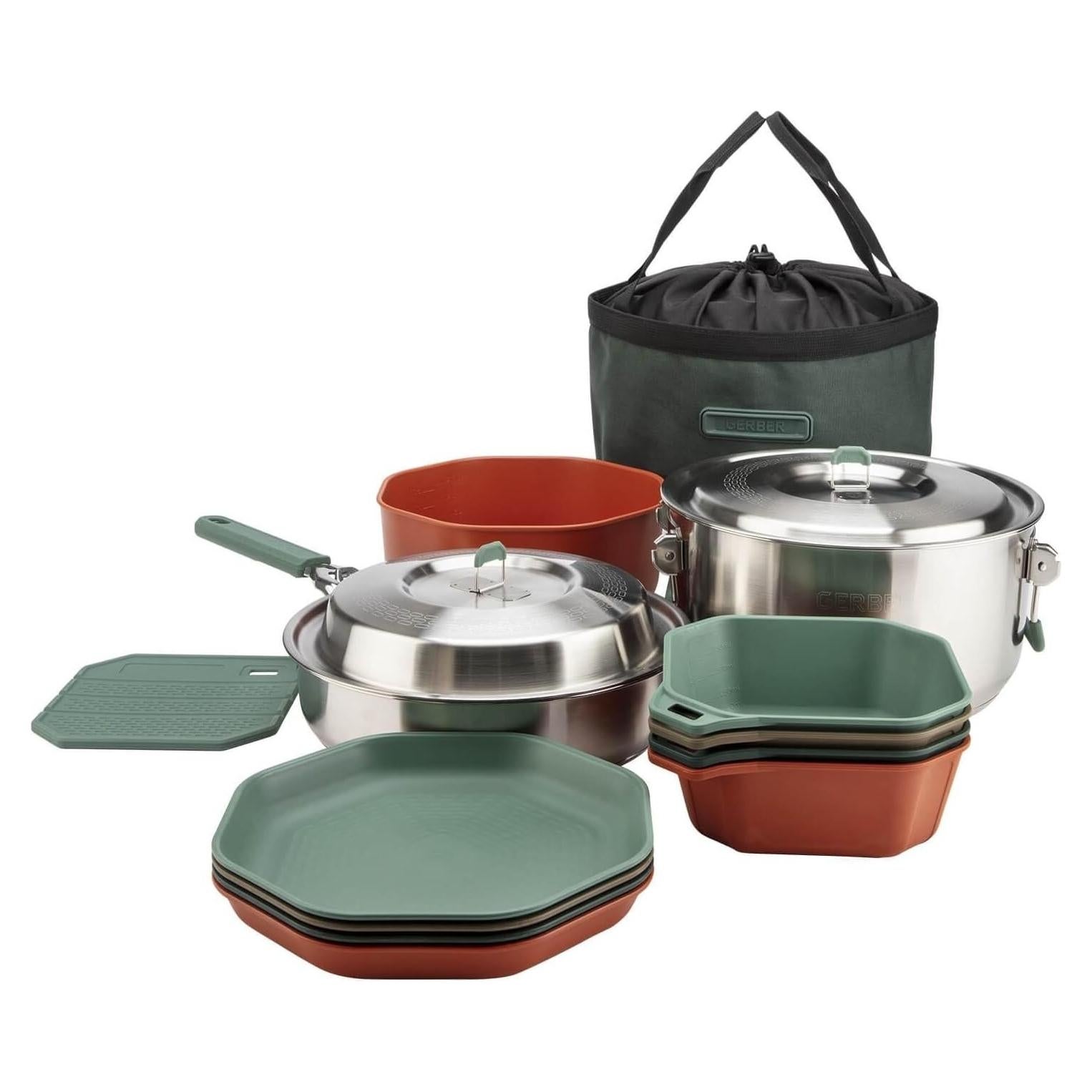 Conjunto de Cocina ComplEAT Gerber Gear 16 Piezas Camping