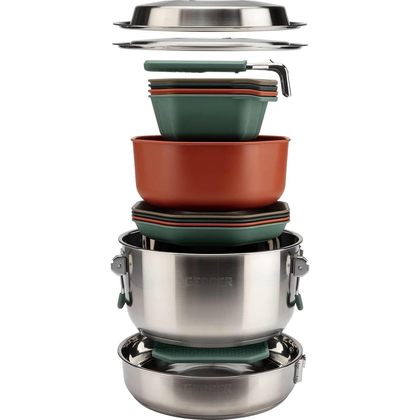 Conjunto de Cocina ComplEAT Gerber Gear 16 Piezas Camping