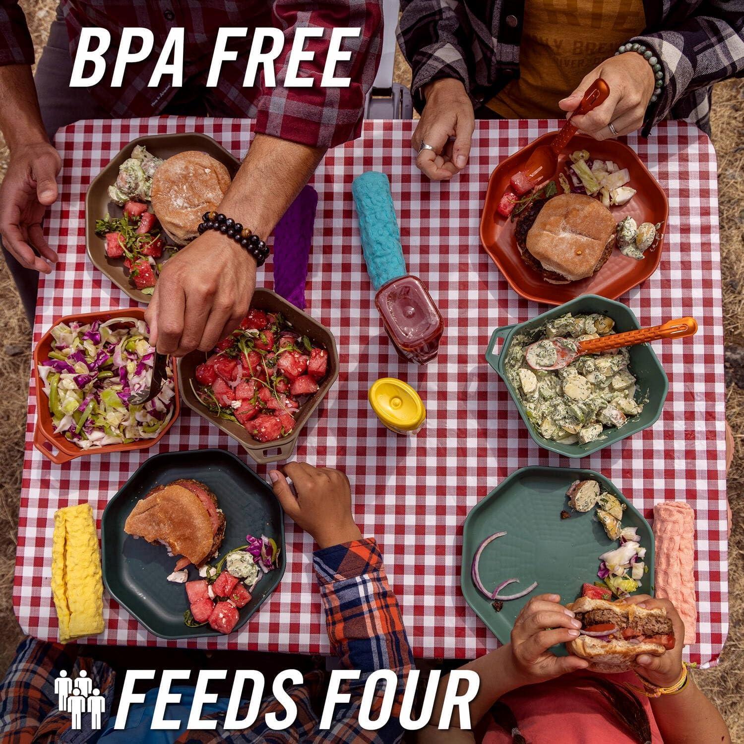 Conjunto de Cocina ComplEAT Gerber Gear 16 Piezas Camping