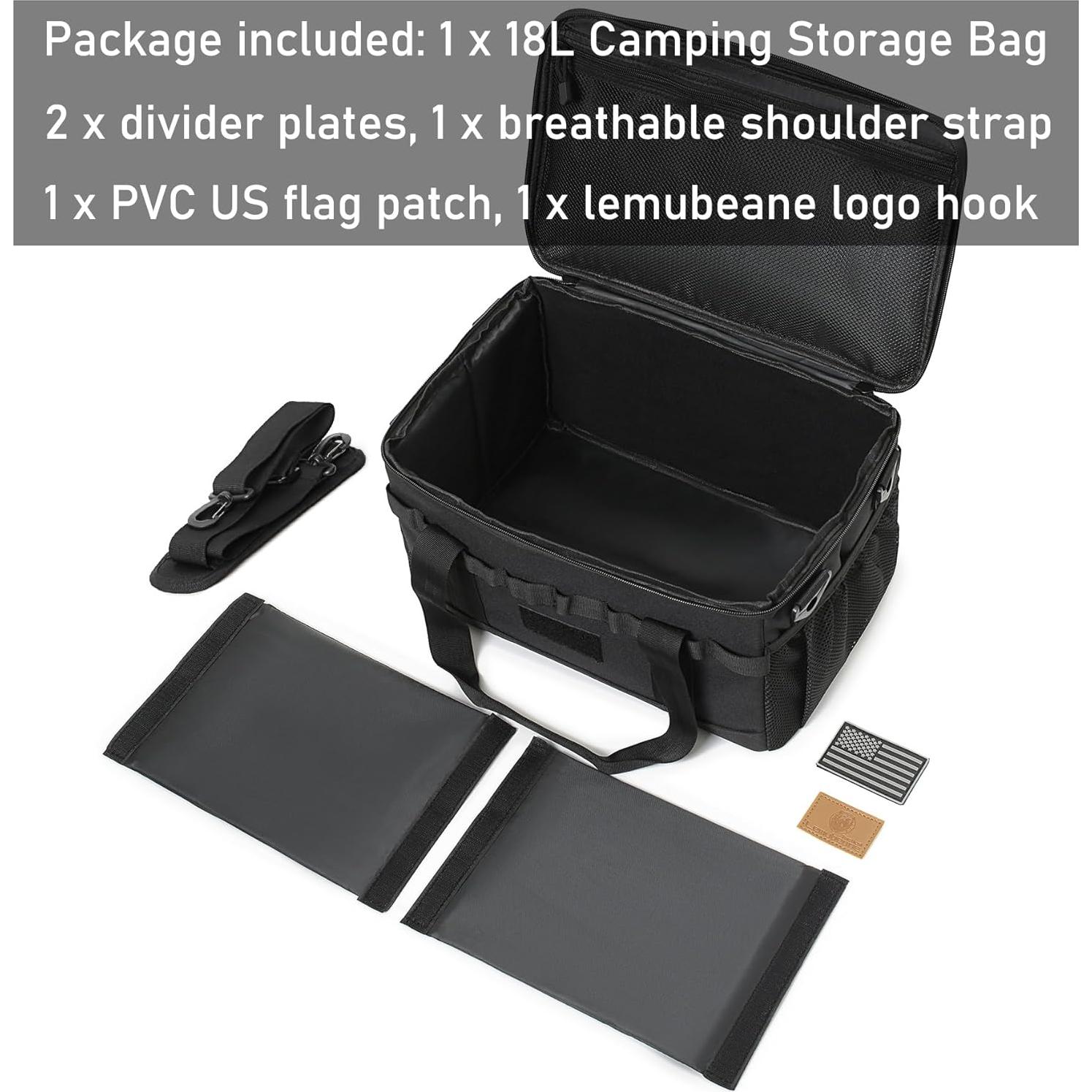 Bolsa de Almacenamiento Táctica Lemubeane 18L Impermeable