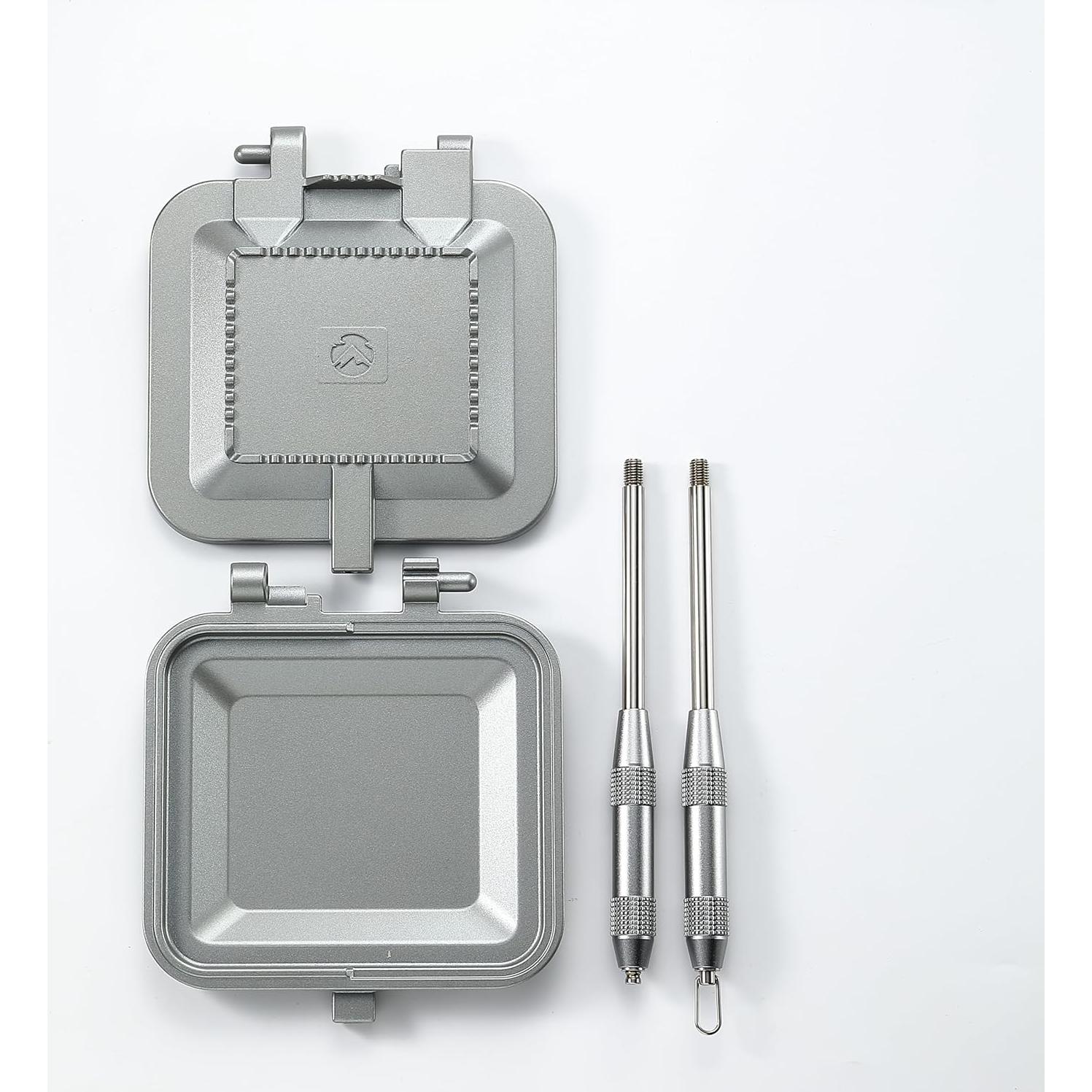 Hacedor de Sándwich Camping Moon TT-1315 Aluminio Plata