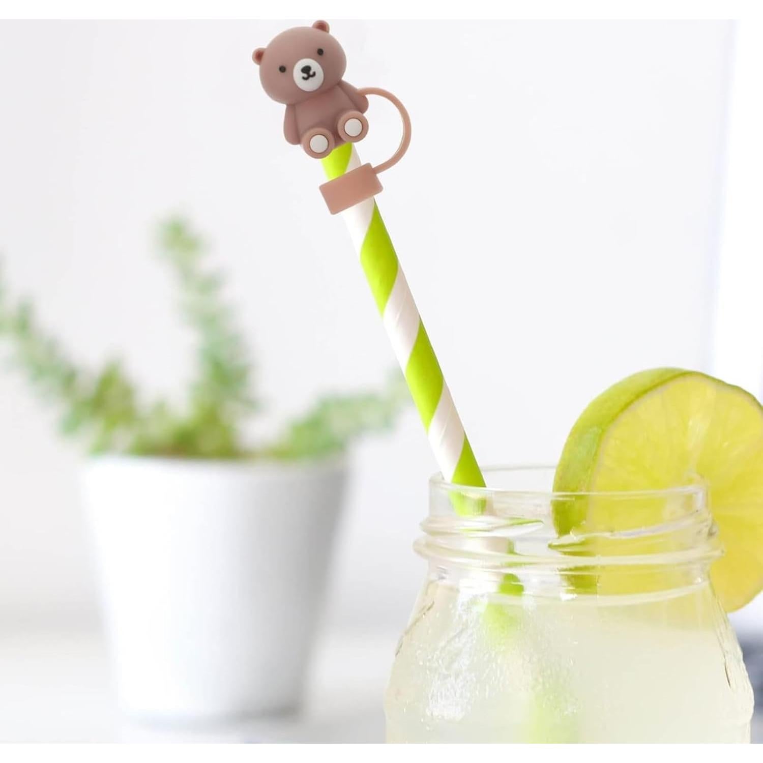 Tapa de Pajita de Silicona GL-Auking para Stanley Cup 10mm