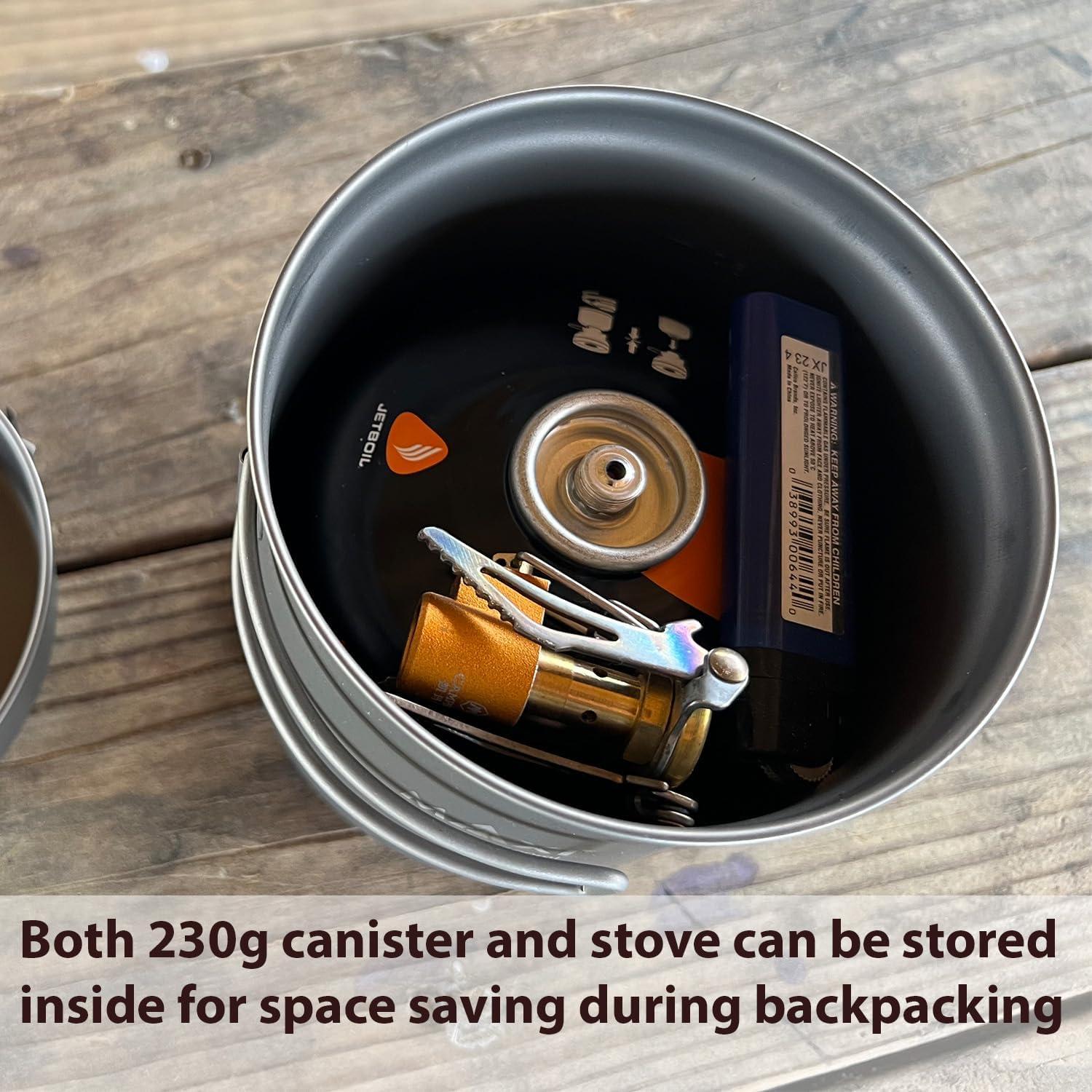 Olla de Titanio 1100ml con Tapa de Sartén Maxi - Ligera y Versátil