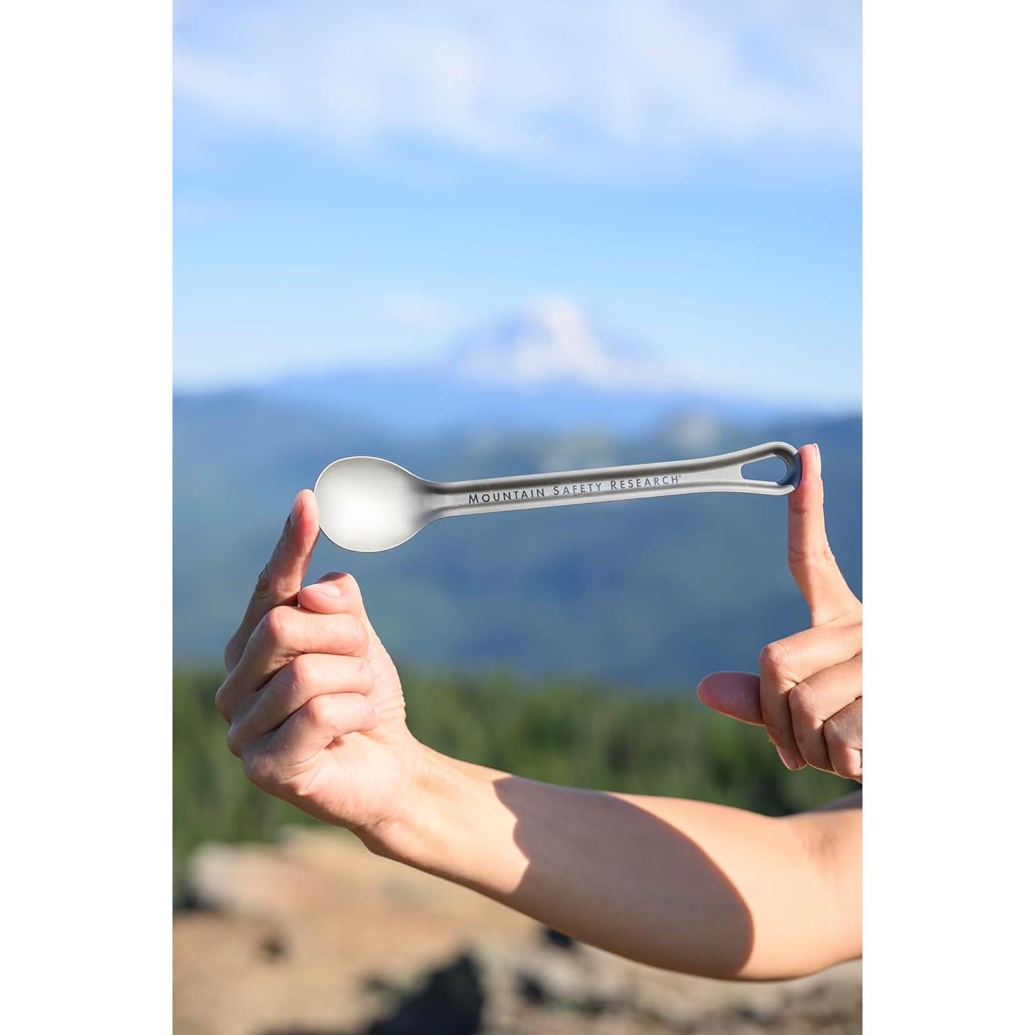 Cuchara Larga de Titanio MSR Titan 21.2 cm Ultraligera