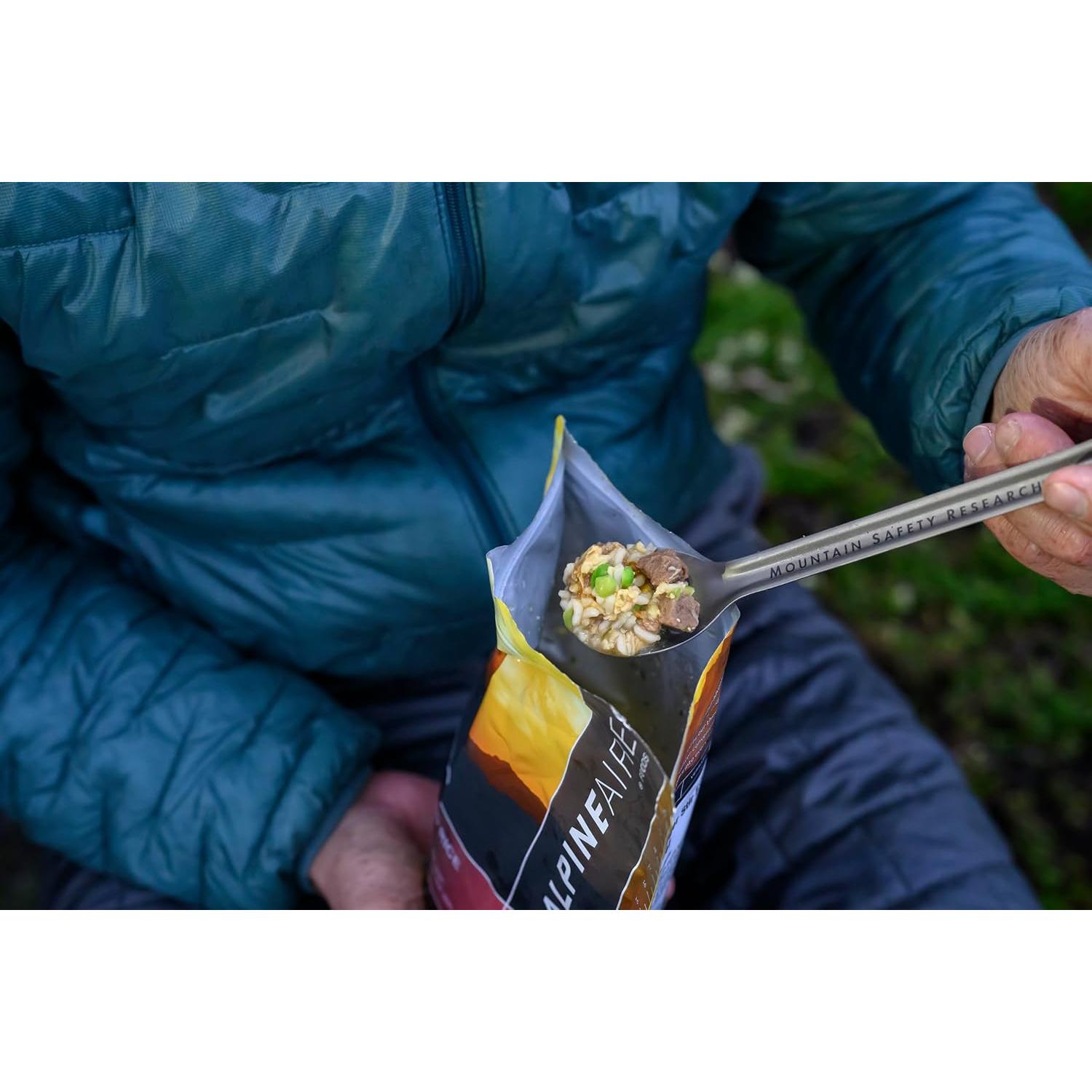 Cuchara Larga de Titanio MSR Titan 21.2 cm Ultraligera