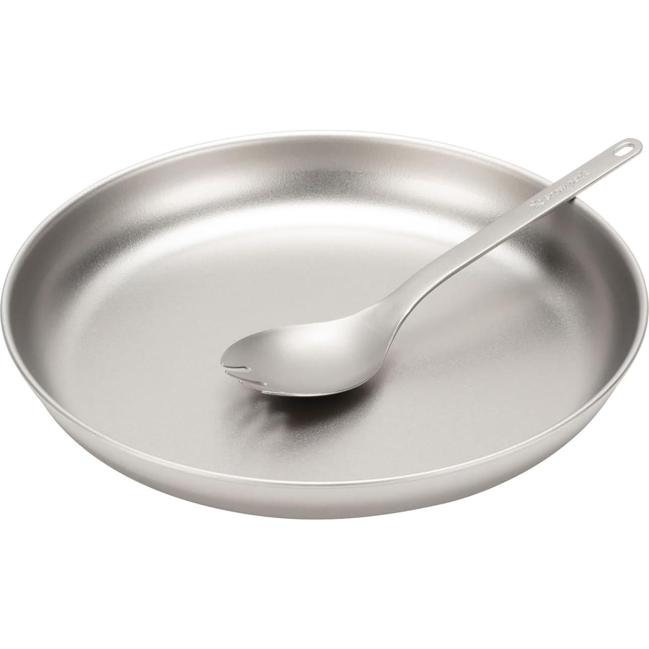 Plato Trek de Titanio Snow Peak 19.1cm Ultraligero Camping