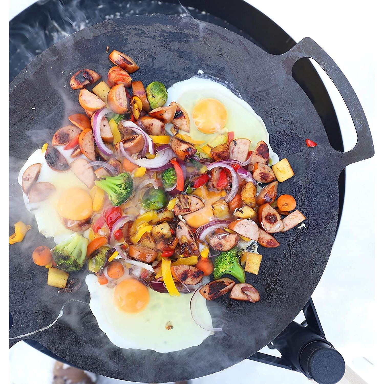 Sartén de Parrilla Muurikka 58 cm Acero Laminado para Fuego