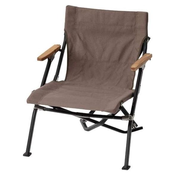 Silla de Playa Baja Snow Peak - Aluminio y Teca - 3.39 kg