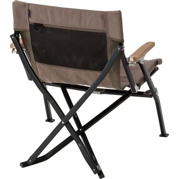 Silla de Playa Baja Snow Peak - Aluminio y Teca - 3.39 kg