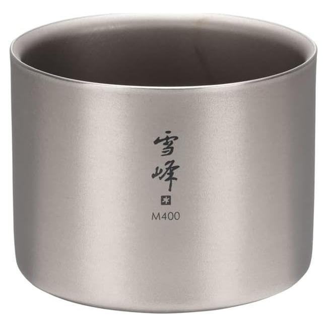 Taza Apilable de Titanio Doble Pared Snow Peak M400 400ml