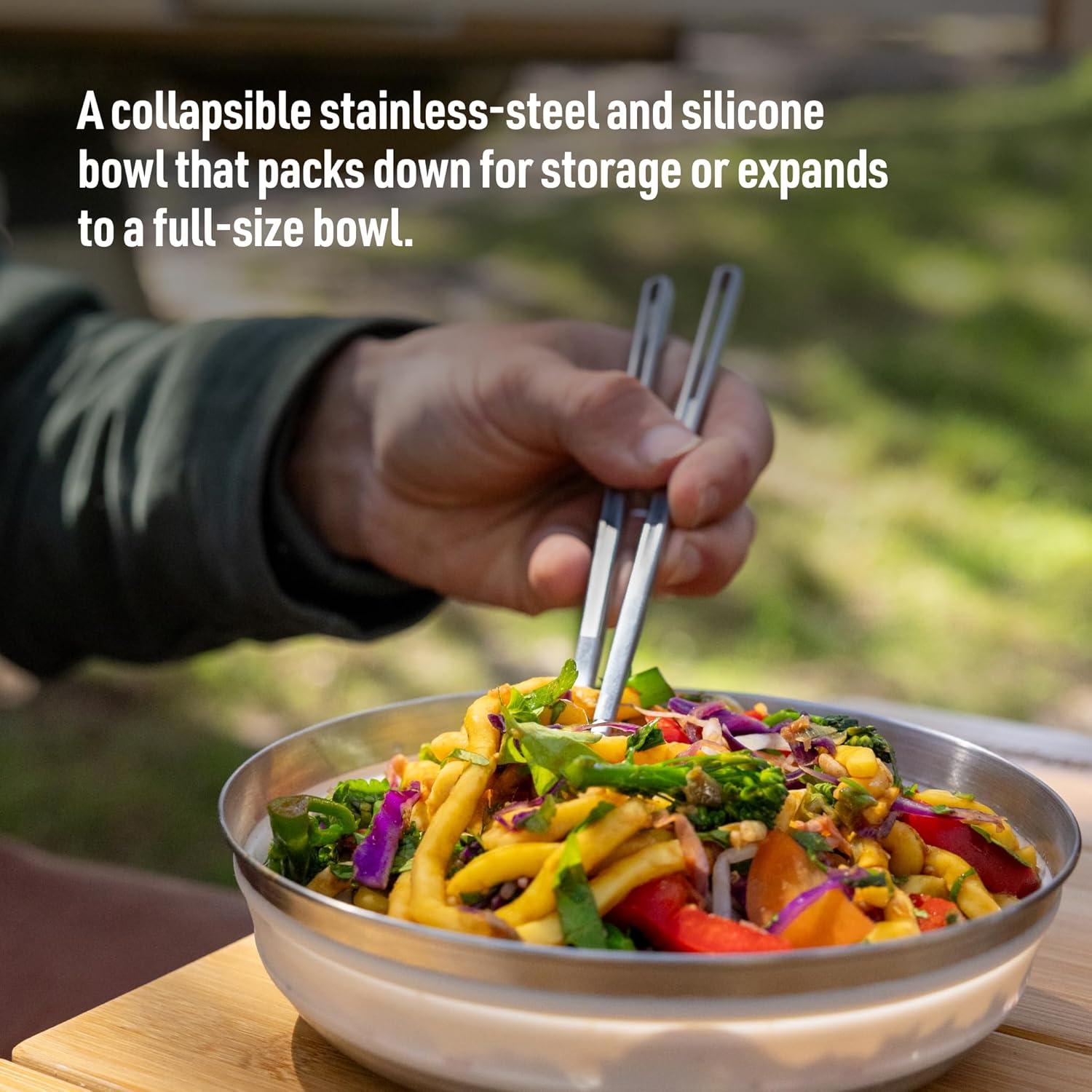 Cuenco Plegable 650ml y Cuchara Sea to Summit