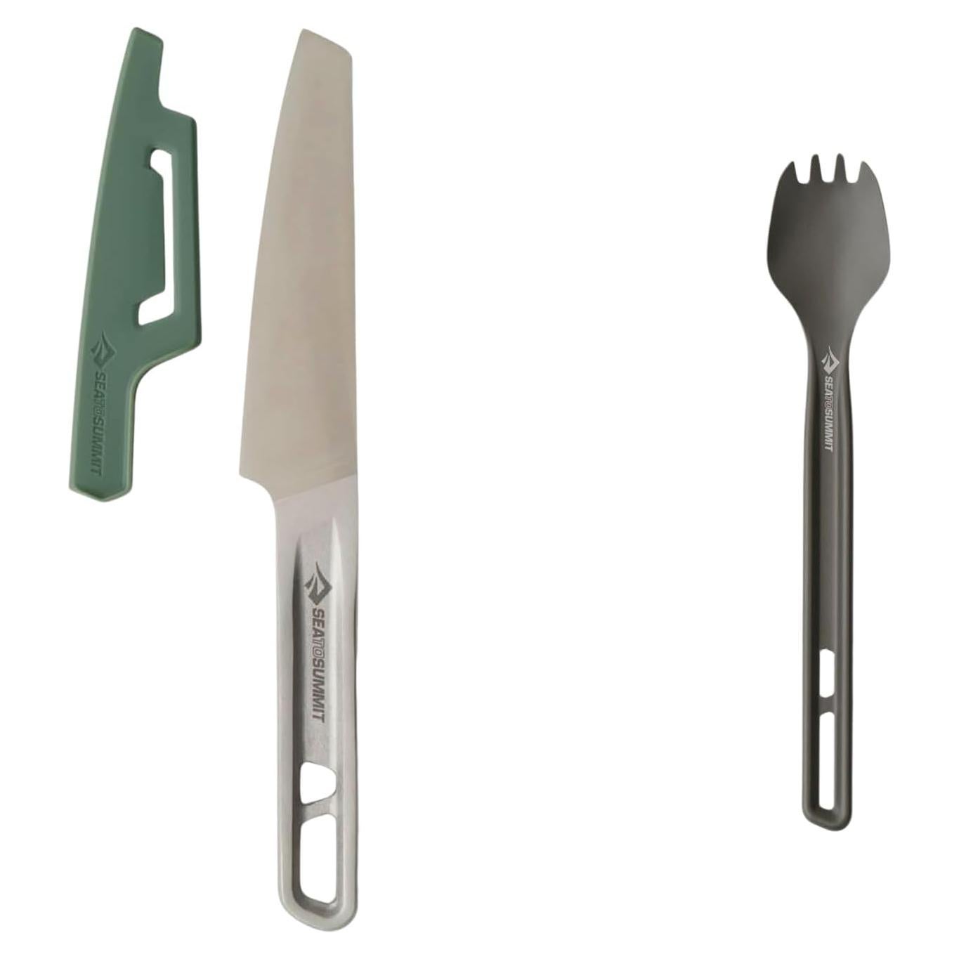 Cuchillo y Cuchara de Cocina Sea to Summit Acero Inoxidable