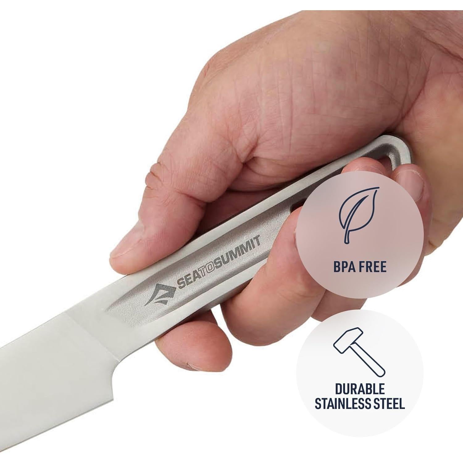 Cuchillo y Cuchara de Cocina Sea to Summit Acero Inoxidable