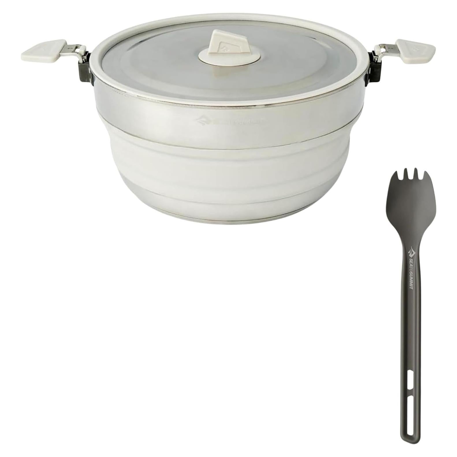 Cuchara de Olla Plegable Sea to Summit + Olla 5L Inox