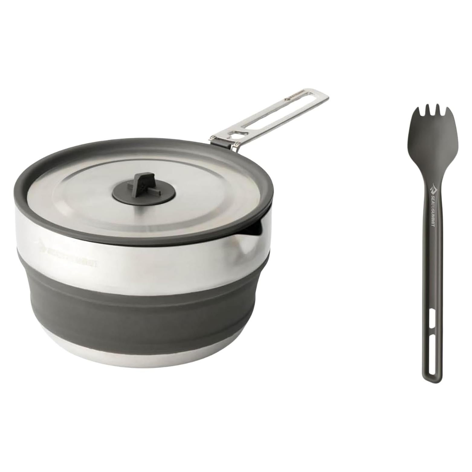 Olla de Vaciado 1.8L y Cuchara Sea to Summit