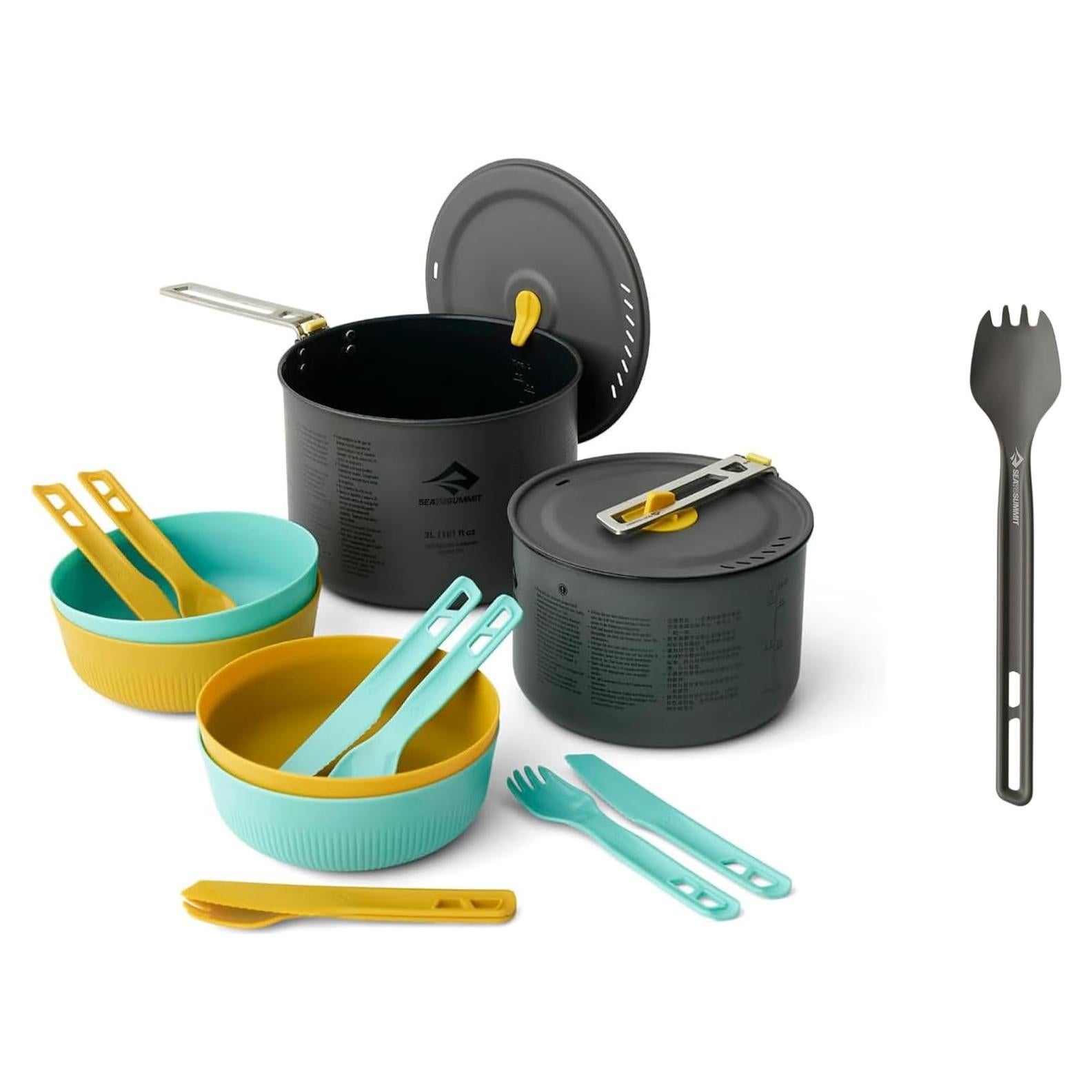 Juego de Cocina Ultraligero Sea to Summit para 4 Personas