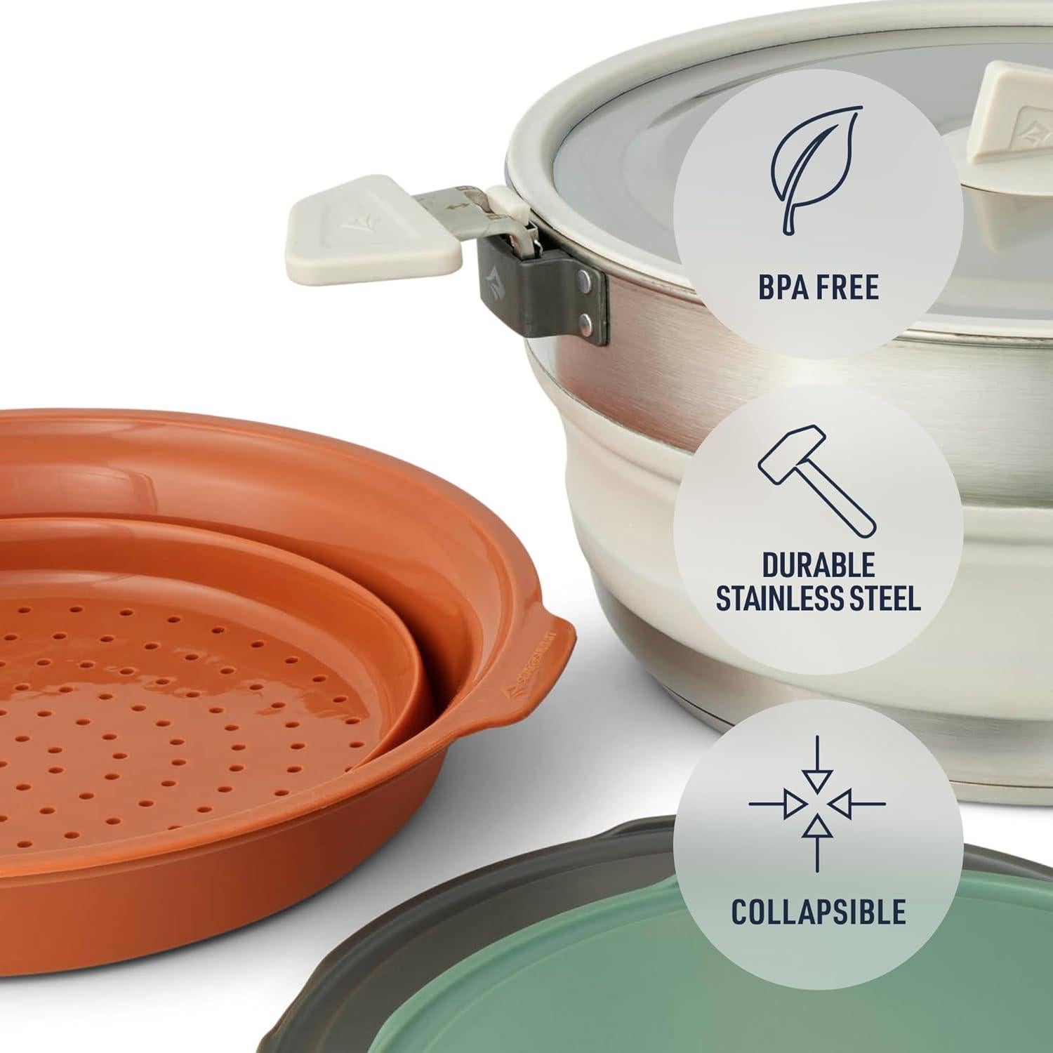 Kit de Cocina Campestre Esencial Sea to Summit 5L + Cuchara