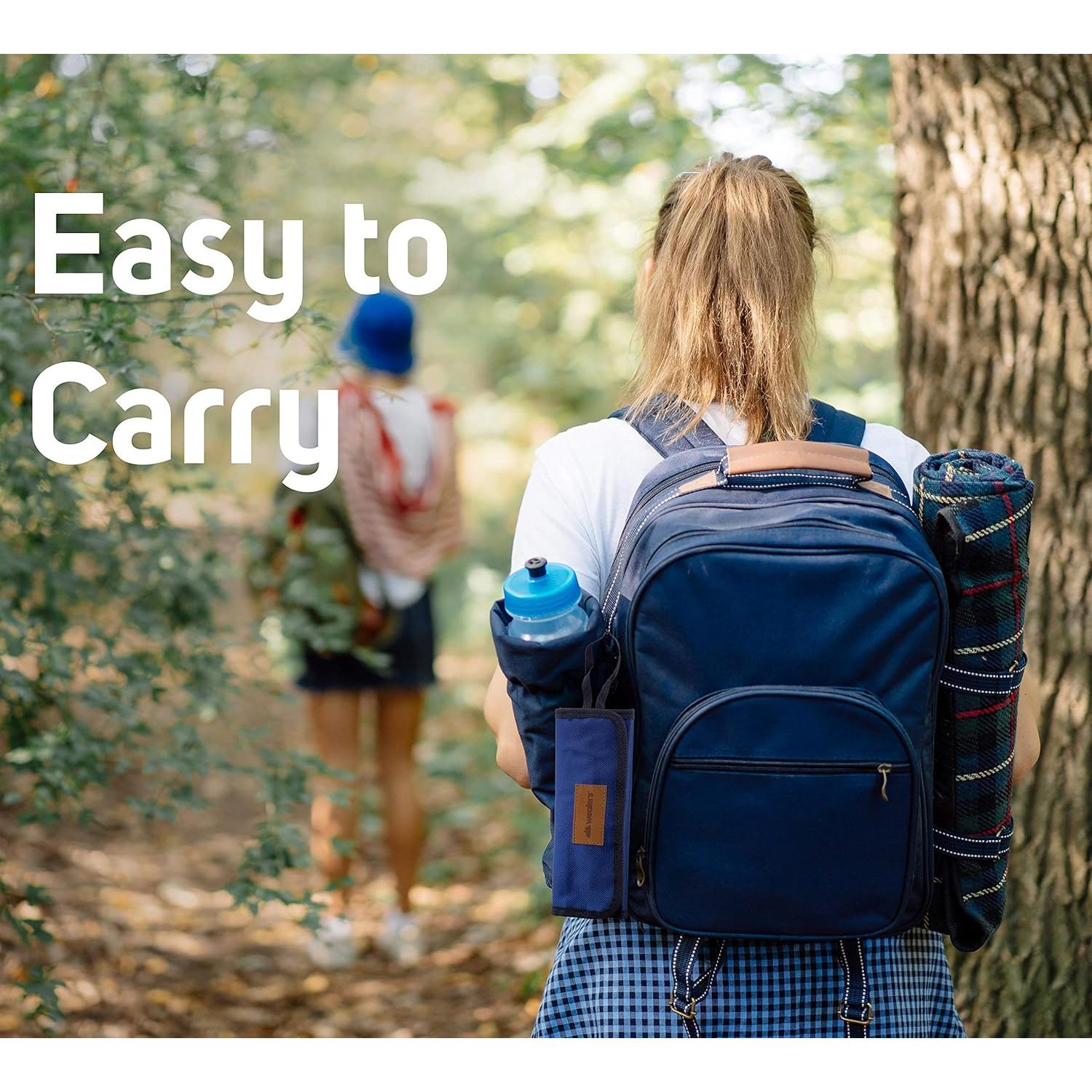 Juego de Utensilios de Picnic Wealers 13 Piezas Acero Inoxidable