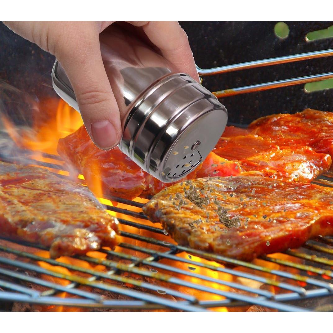 Set 6 Especieros Acero Inoxidable Wealers Azul Portátil