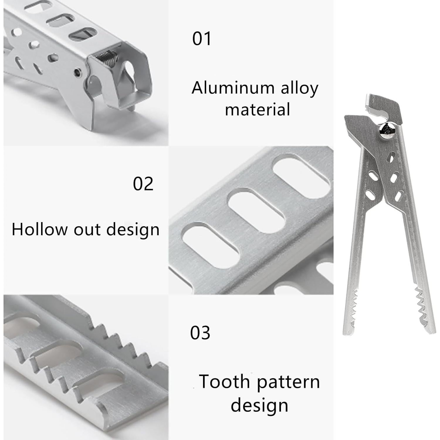 Agarrador de Olla Malijnxin MX20 de Aluminio Plegable 12.5cm