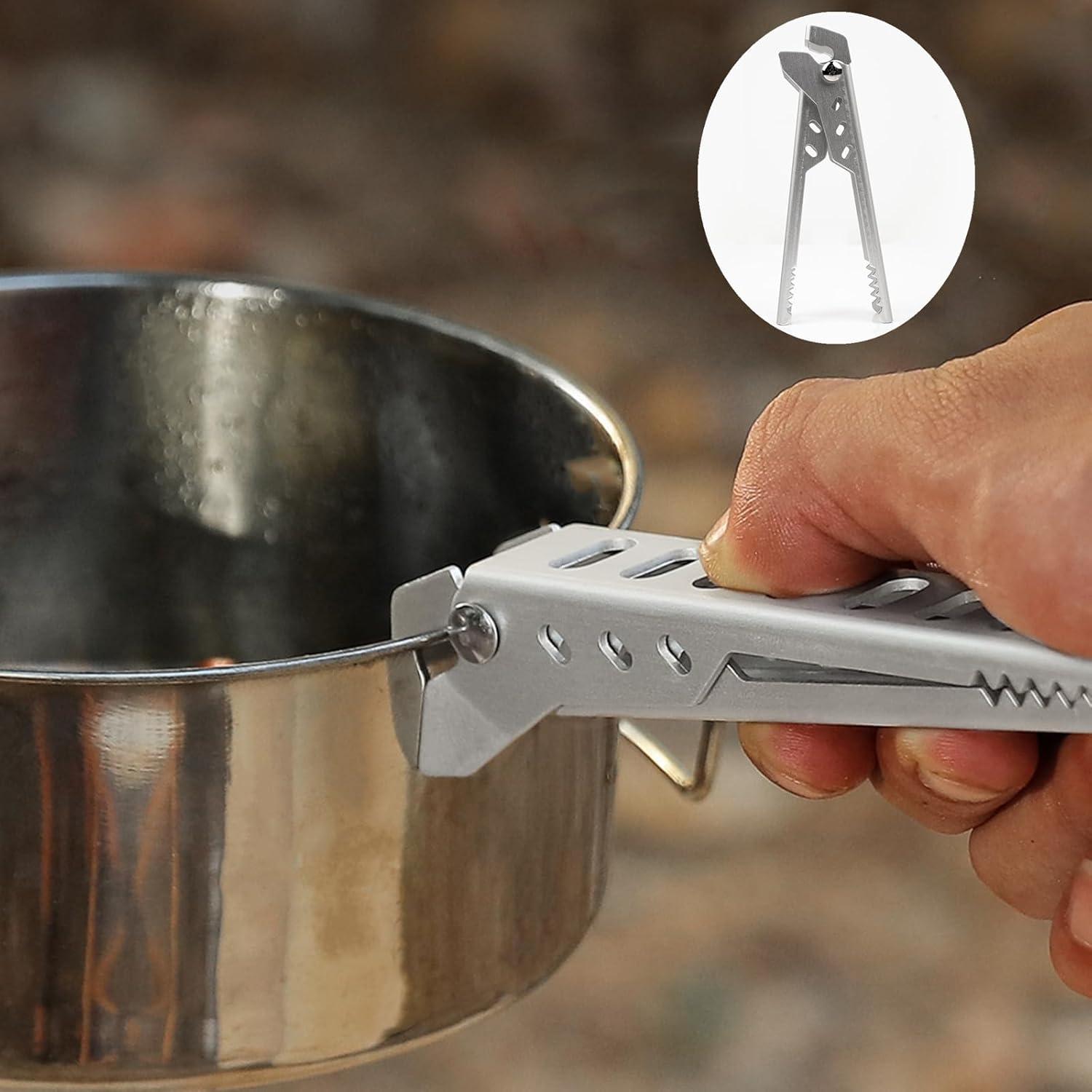 Agarrador de Olla Malijnxin MX20 de Aluminio Plegable 12.5cm