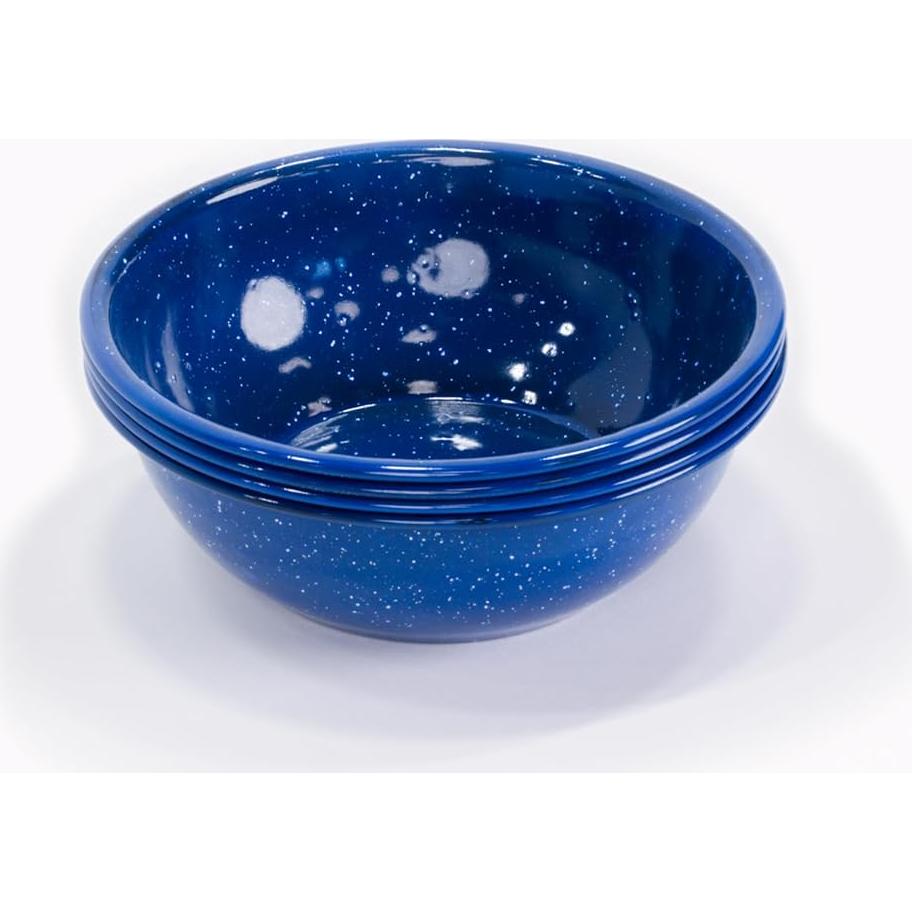 Tazones de Esmalte para Camping Alpine Mountain Gear 15.24 cm - 4 Piezas