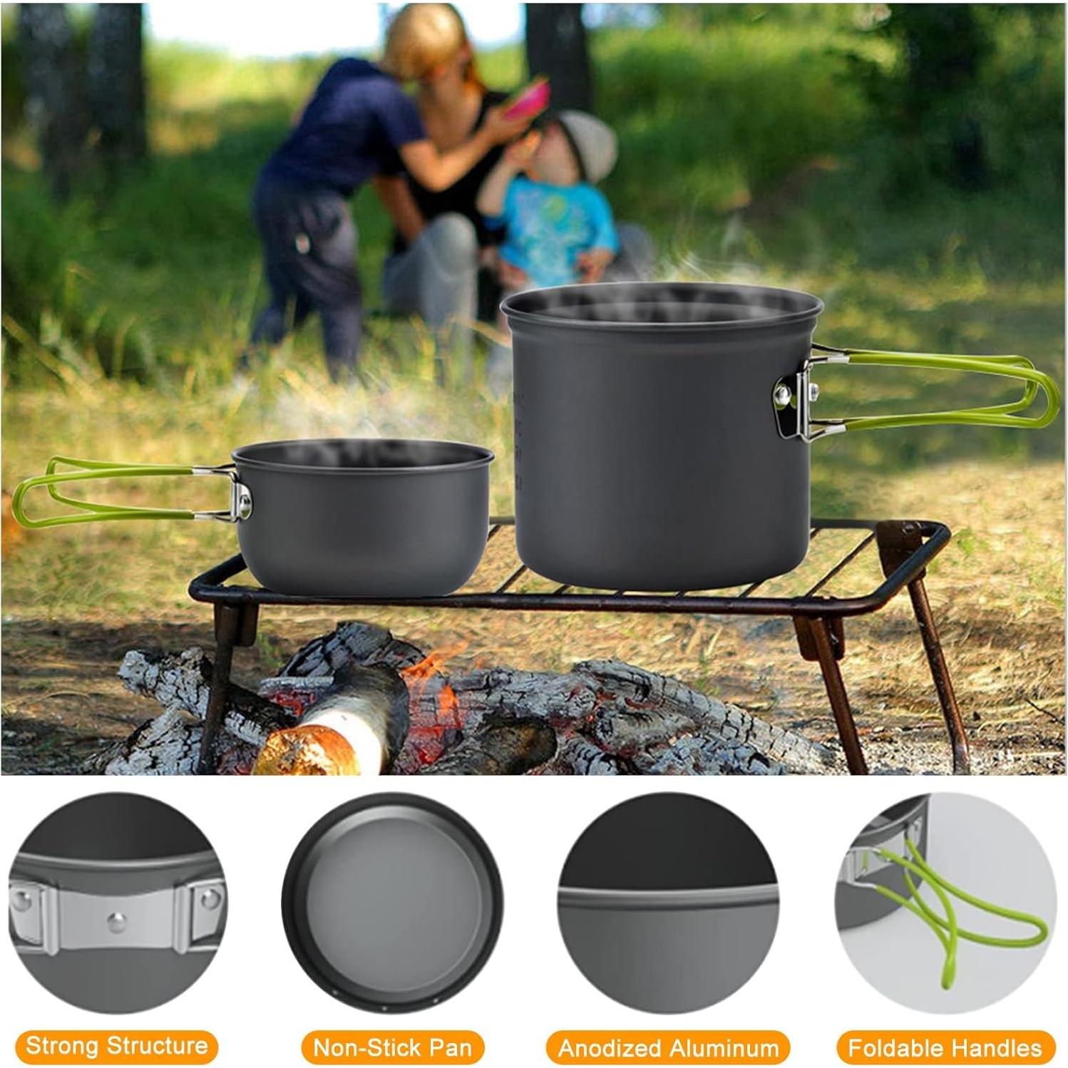 Juego de Utensilios de Cocina para Camping Senrob - 6 Piezas