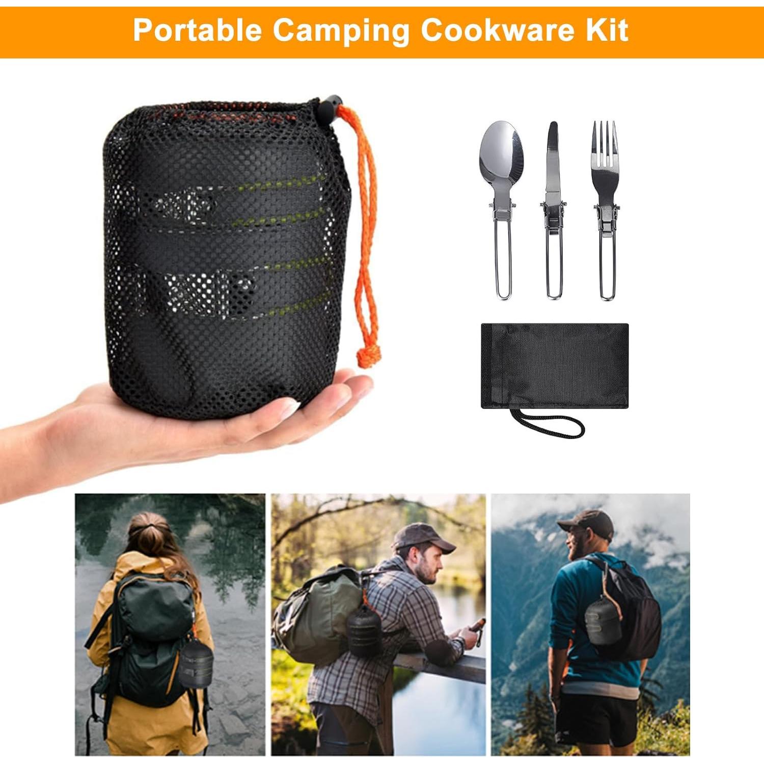 Juego de Utensilios de Cocina para Camping Senrob - 6 Piezas