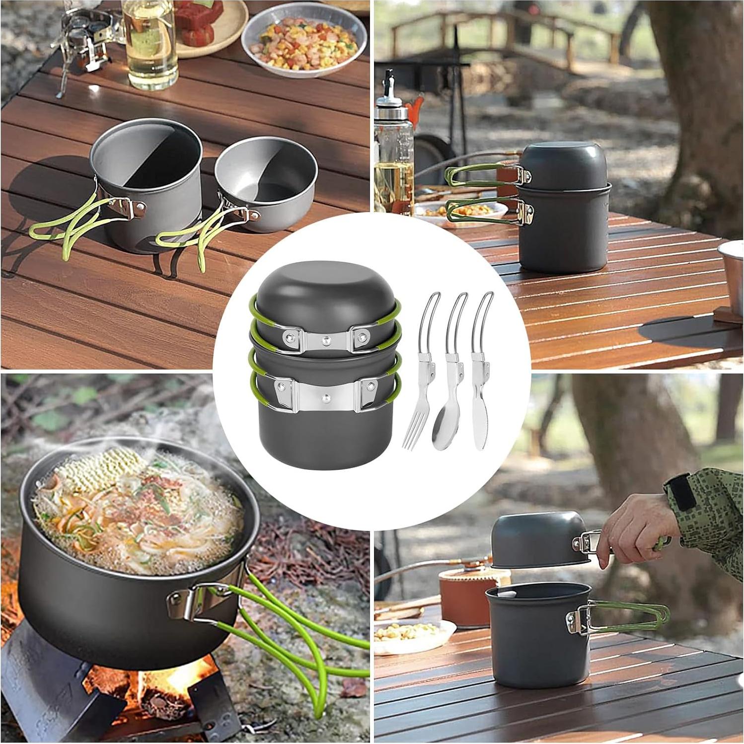 Juego de Utensilios de Cocina para Camping Senrob - 6 Piezas