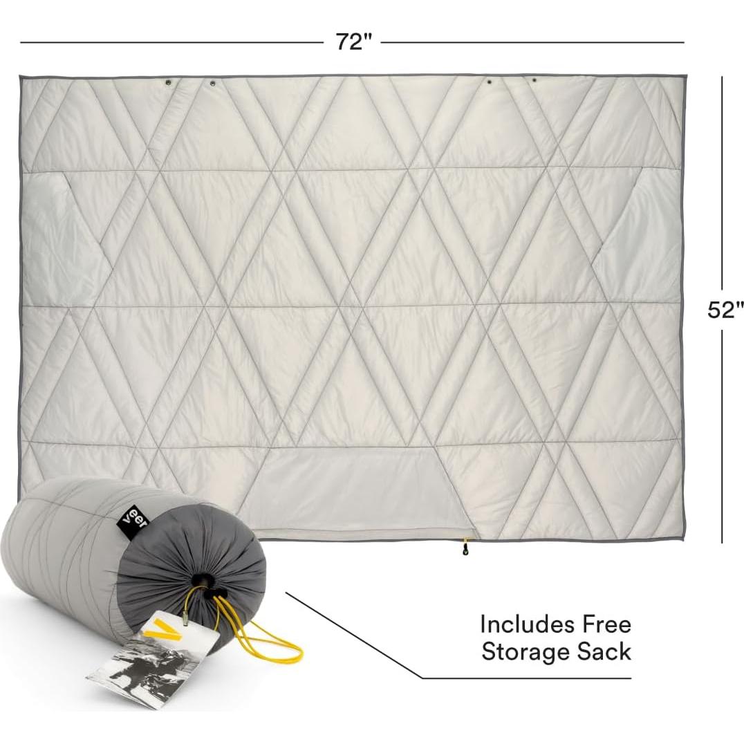 Manta de Aventura Veer - Manta Puffy Aislada 182x132 cm