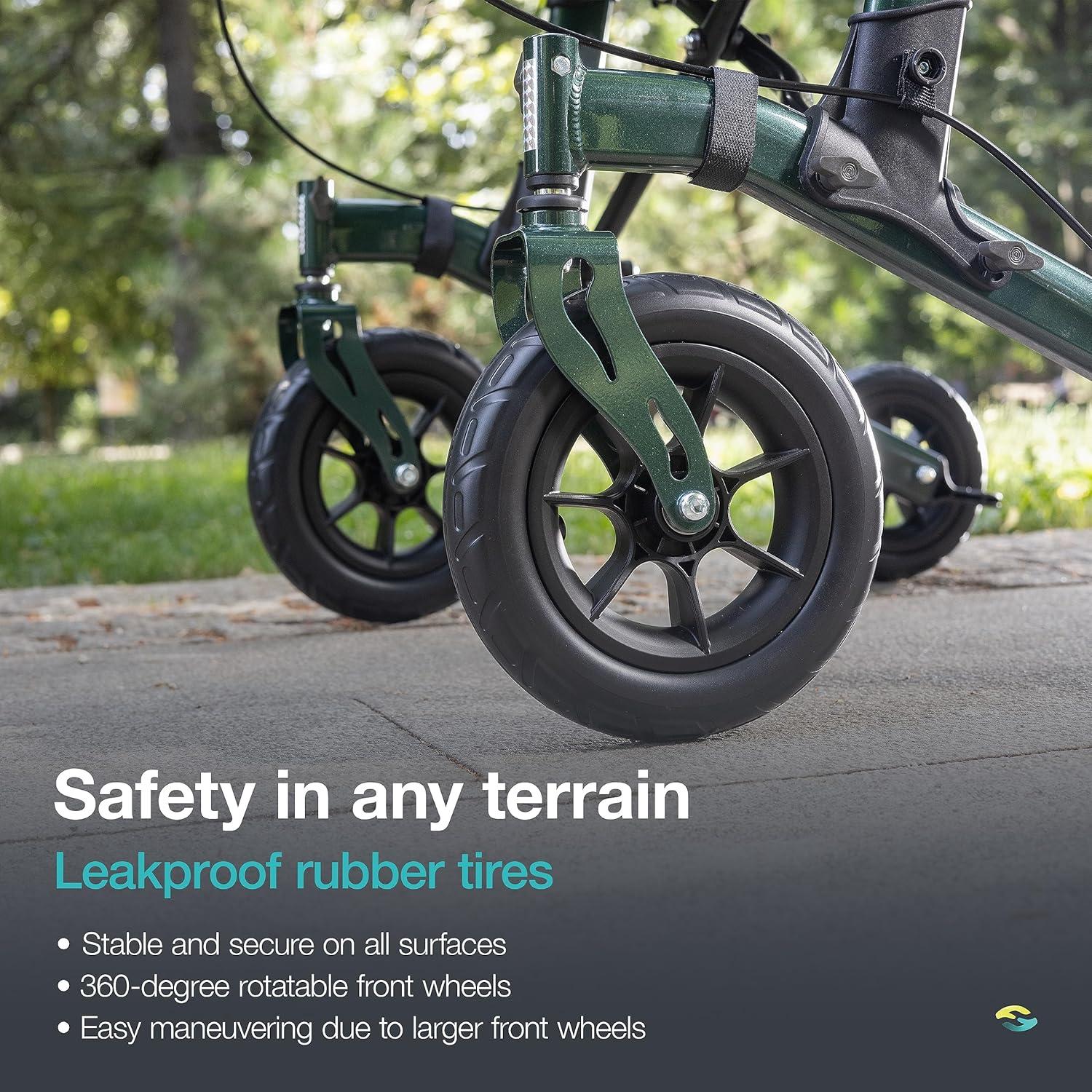 Caminador Vertical Helavo H1160 Todo Terreno con Asiento