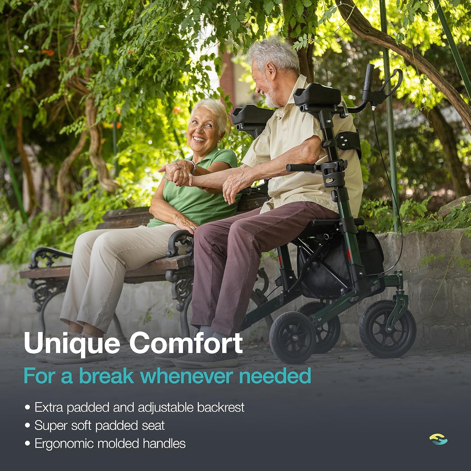 Caminador Vertical Helavo H1160 Todo Terreno con Asiento