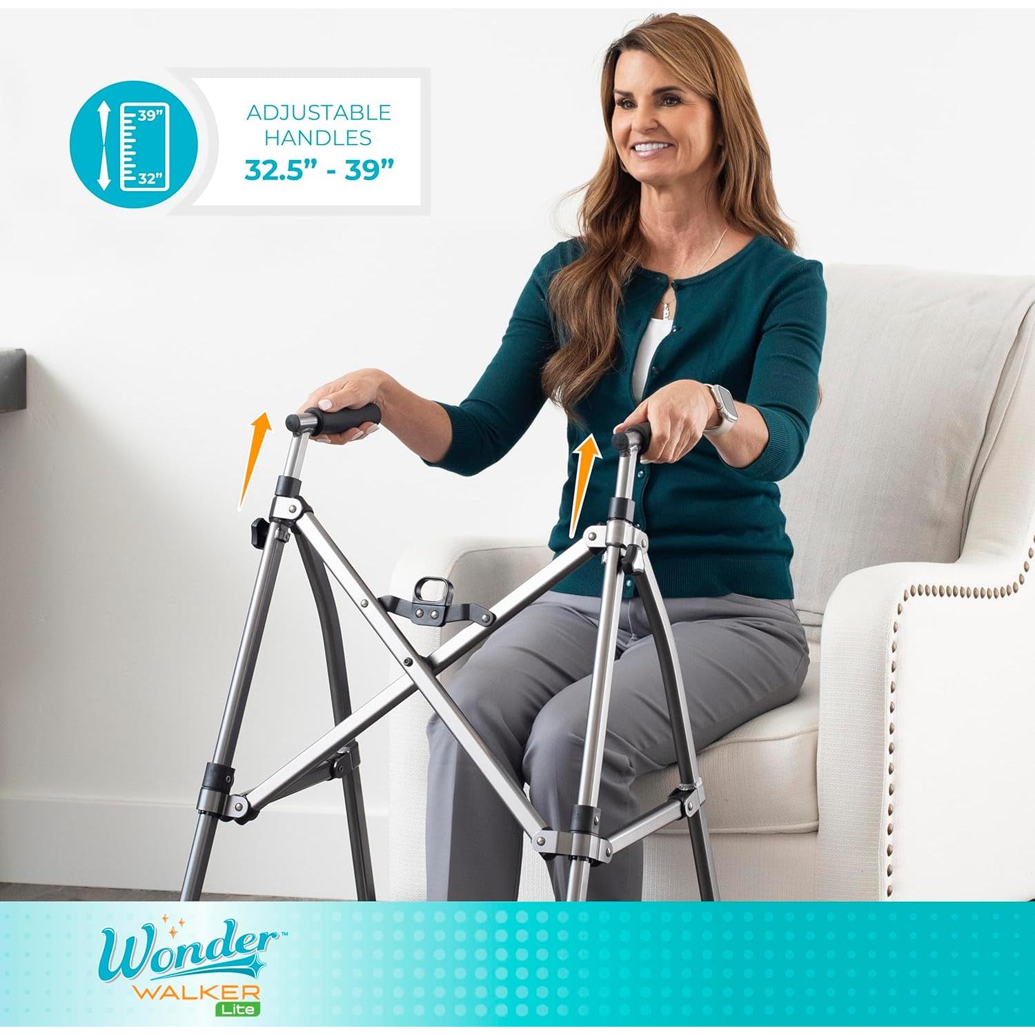 Andador Plegable Stander Wonder Walker Lite, 2.72 kg, Arena