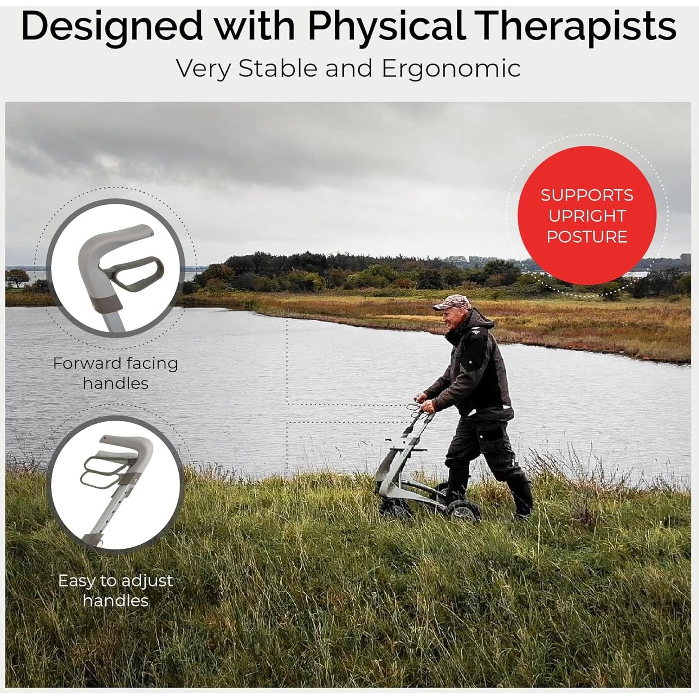 Andador Rollator Todo Terreno byACRE Carbon Overland 6.7 kg