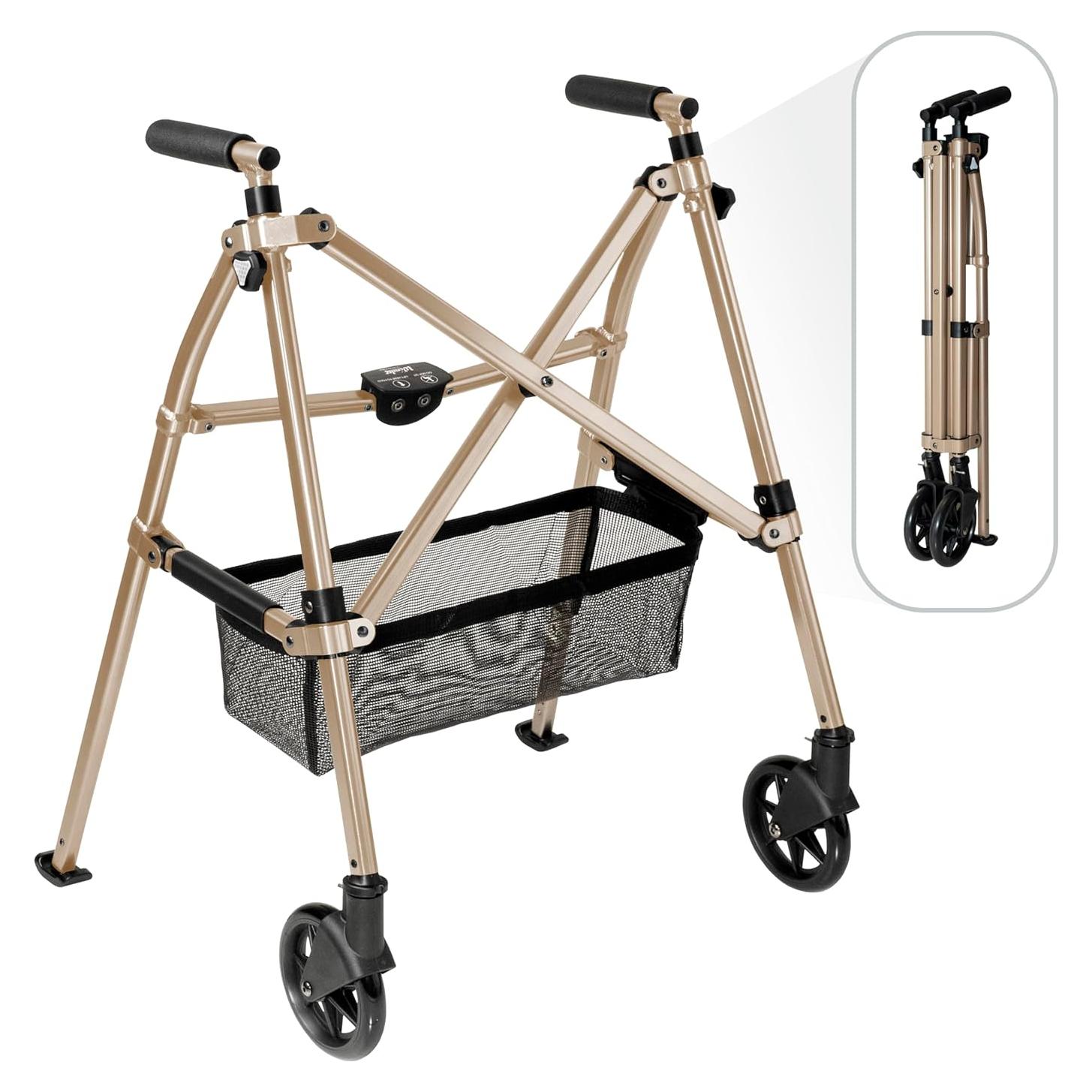 Andador Plegable Wonder Walker Plus Corto 3.18kg para Adultos