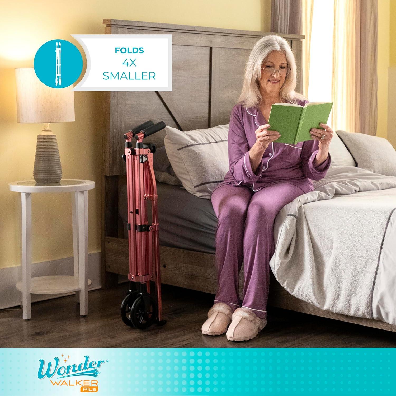 Andador Plegable Wonder Walker Plus Corto 3.18kg para Adultos