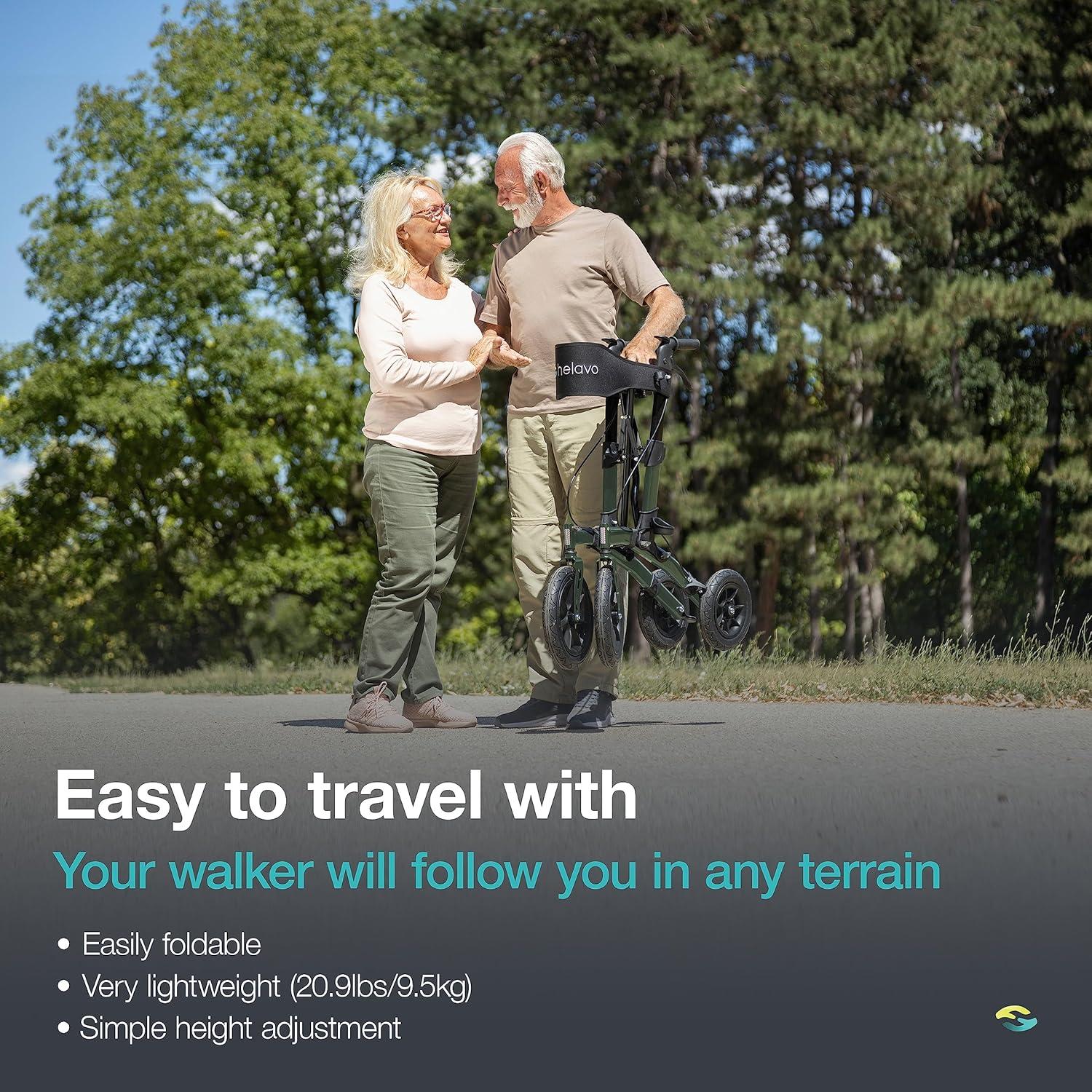 Andador Todo Terreno Helavo H1041 con Neumáticos de 30.48 cm