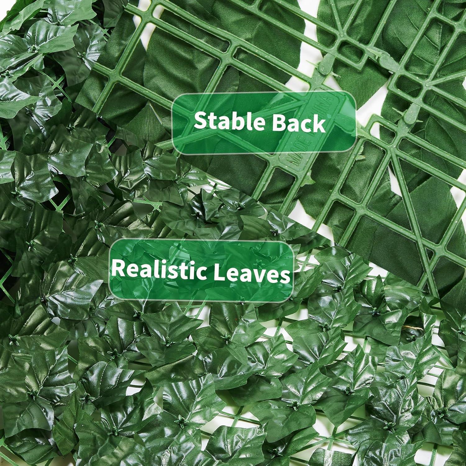 Pantalla de Privacidad de Hiedra Artificial GEIGUIWA 304,8x101,6 cm