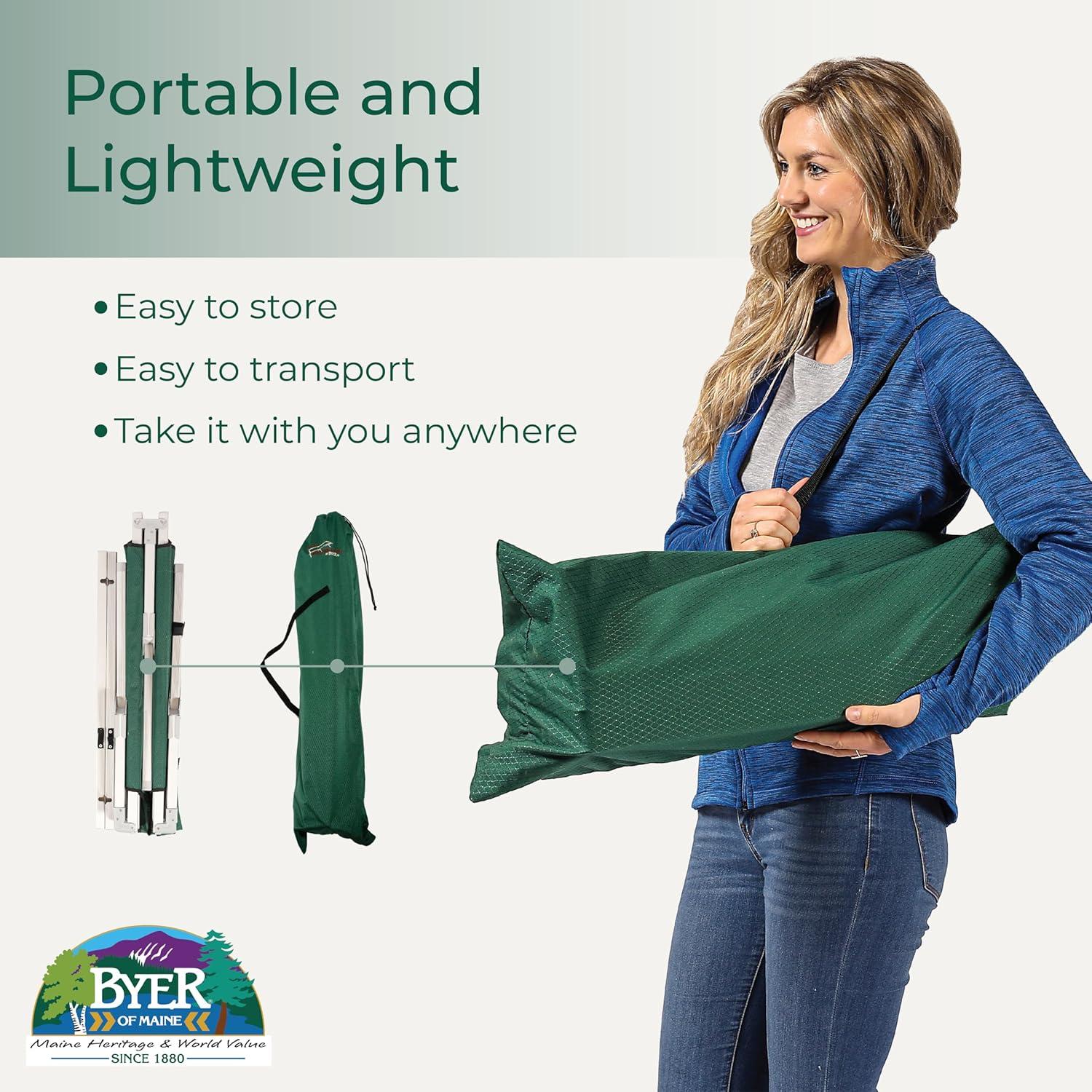 Cama Plegable Militar BYER OF MAINE Extra Grande 170kg