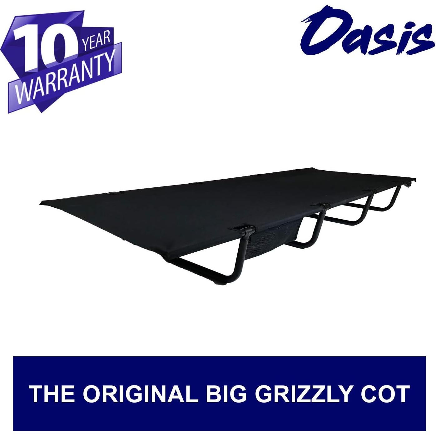 Cama Portátil Grizzly Grande TuscanyPro - Aluminio Reforzado