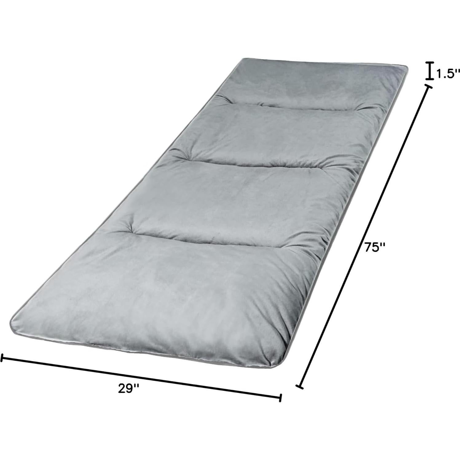 Almohadilla para Cama de Camping REDCAMP 190.5x73.7 cm Gris