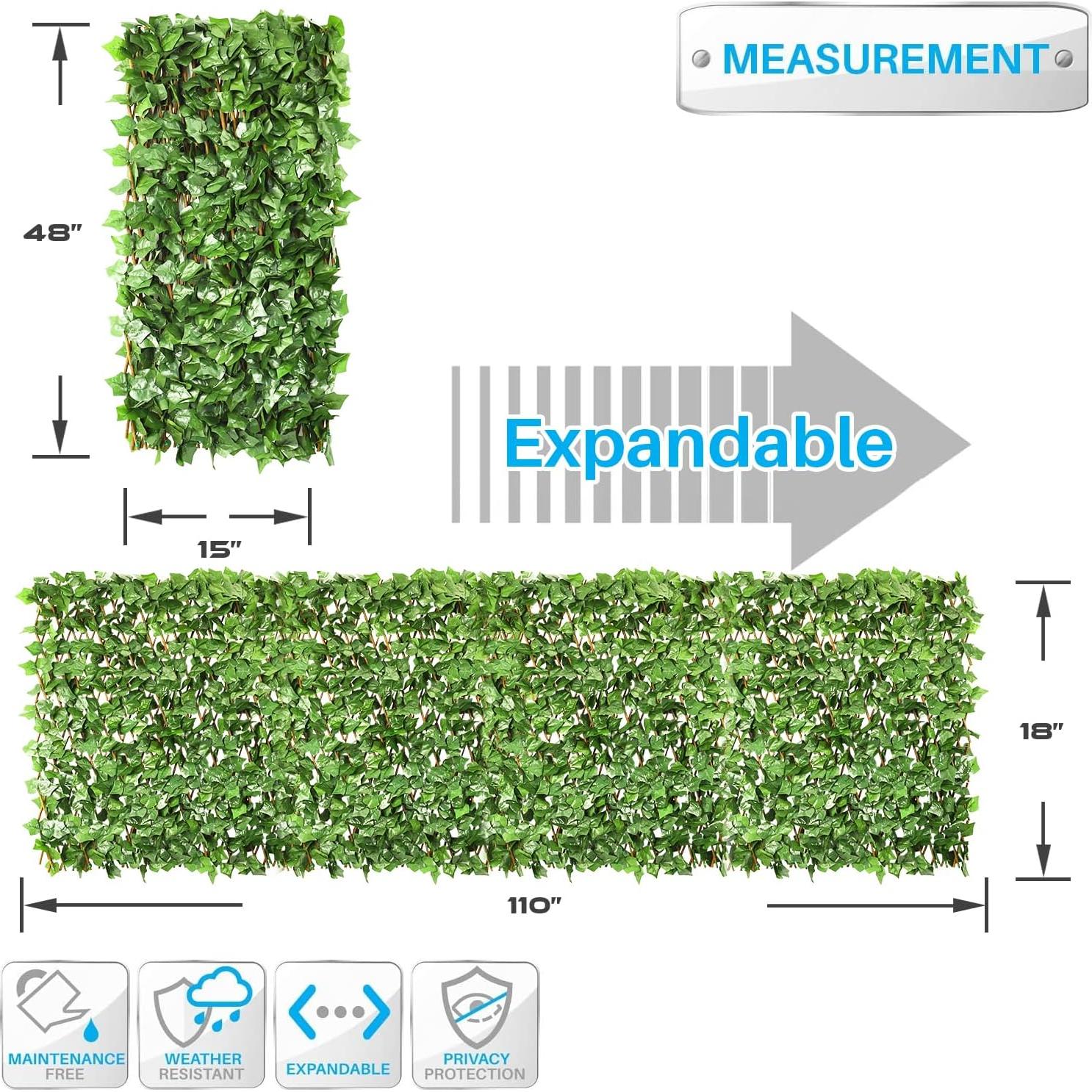 Pantalla de Privacidad Hiedra Artificial Patio Paradise 2,36kg