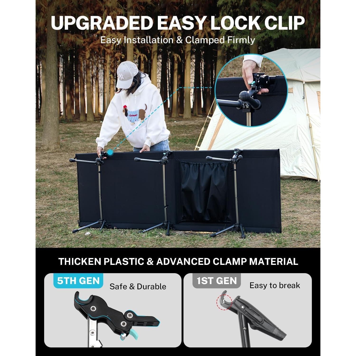 Cama de Camping Gonex con Ventilador Recargable 20000mAh