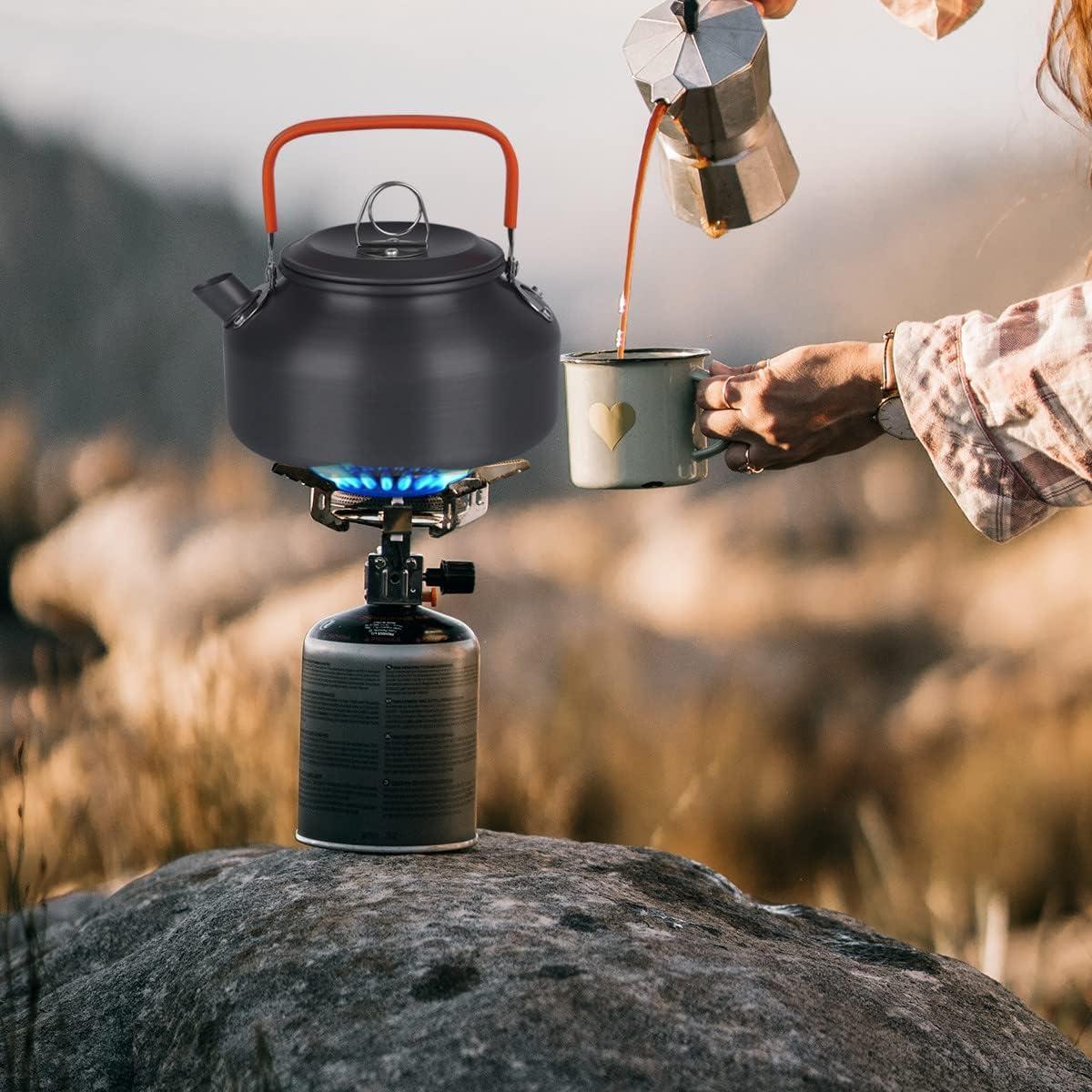 Kit de Cocina para Camping 14 Piezas yoyomax - Acero Inoxidable