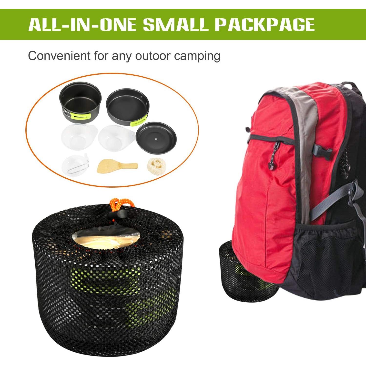 Kit de Cocina Portátil Ballery para Camping 8 Piezas