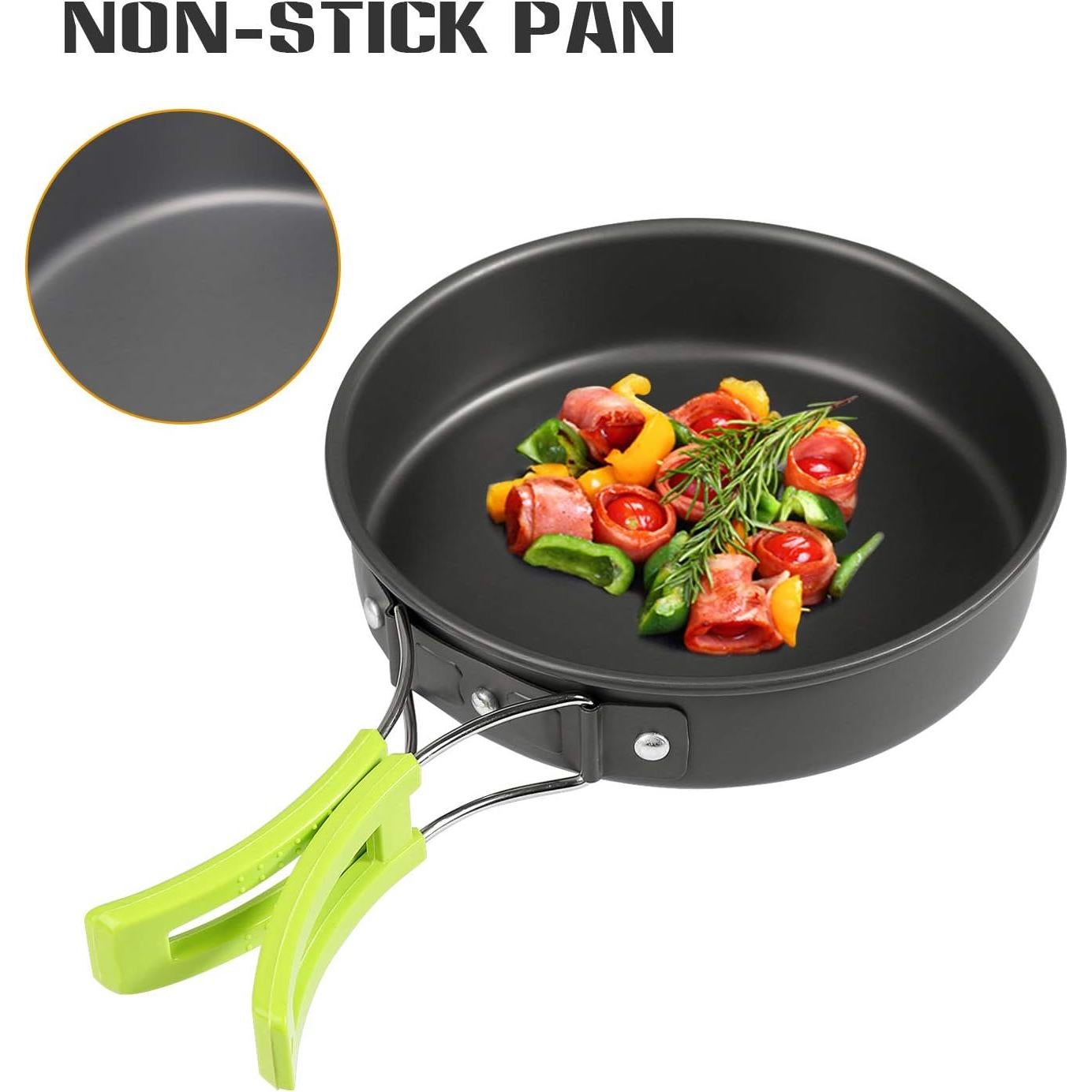 Kit de Cocina Portátil Ballery para Camping 8 Piezas